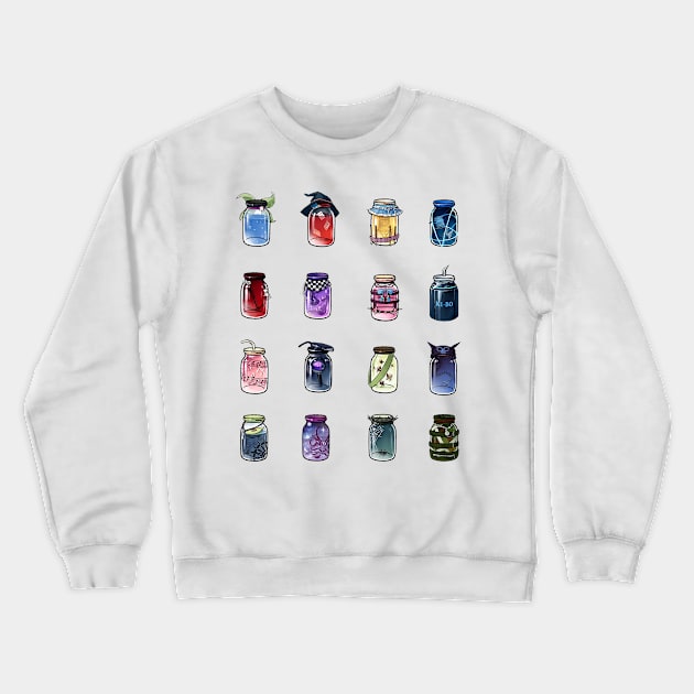 Danganronpa V3 Characters Crewneck Sweatshirt by hidexmian